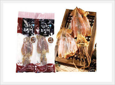 Roasted Squid Made in Korea